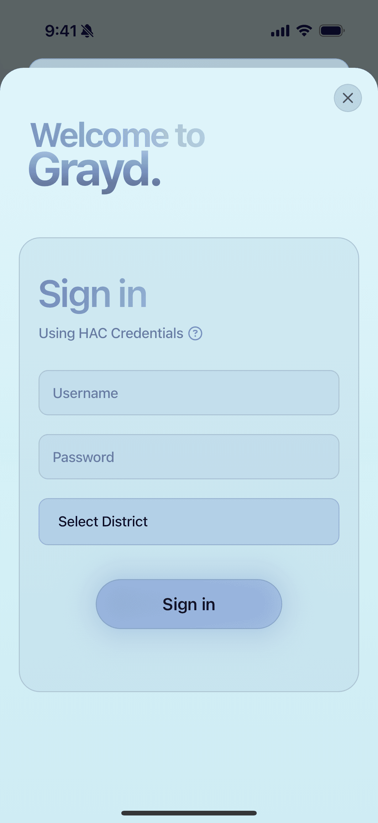 Grayd app screenshot IMG_8298.PNG - Academic companion app interface