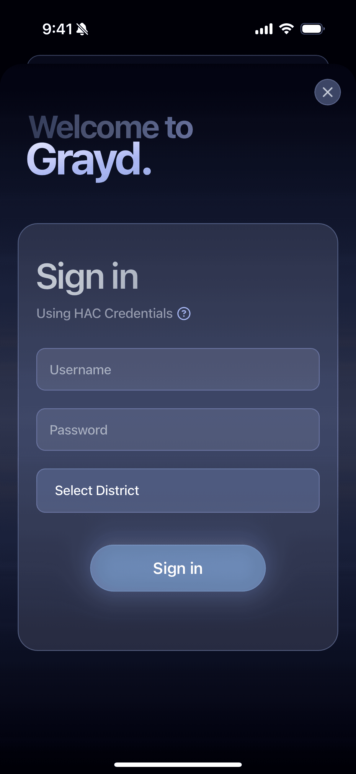 Grayd app screenshot IMG_8300.PNG - Academic companion app interface