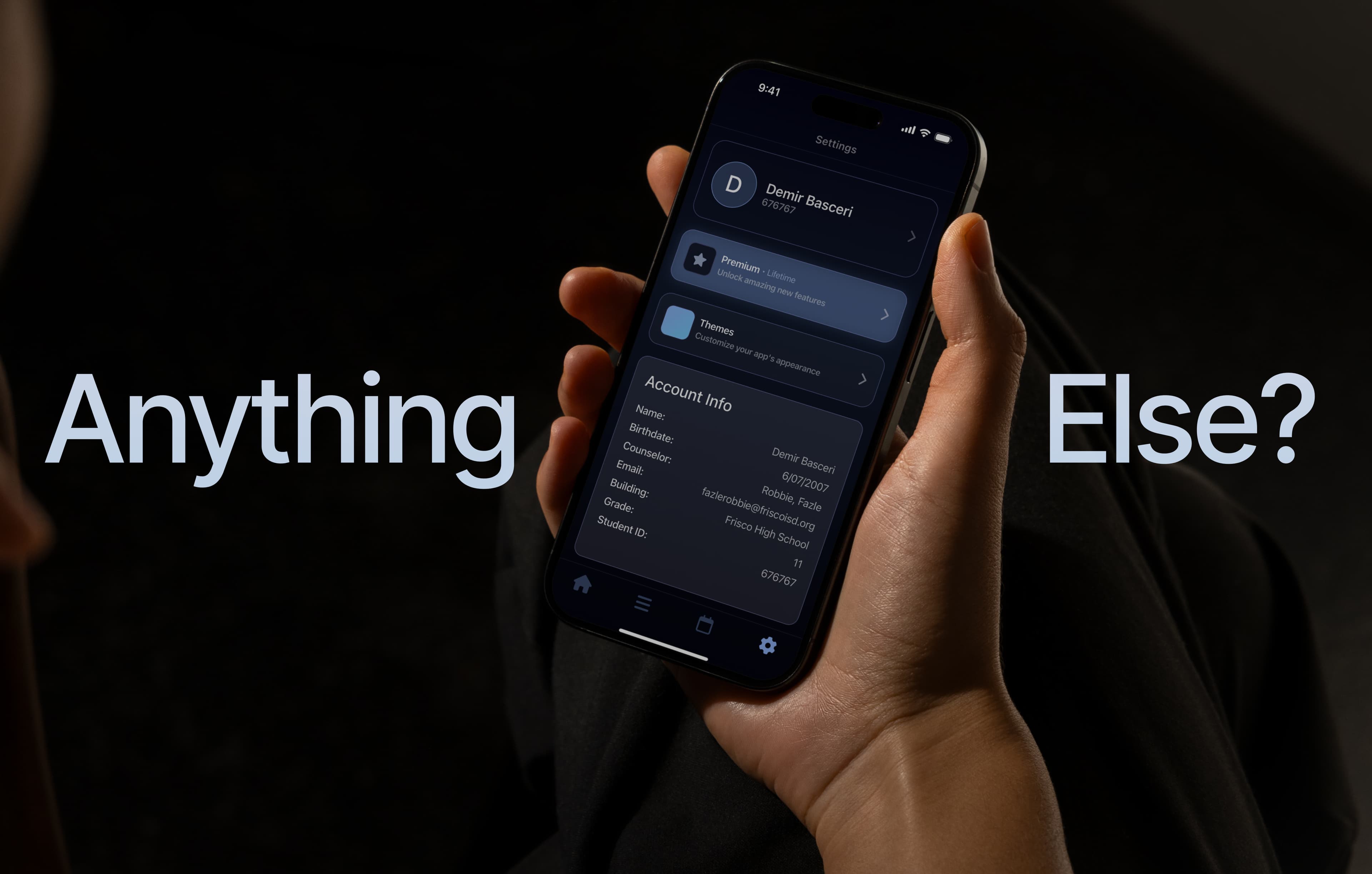 App mockup