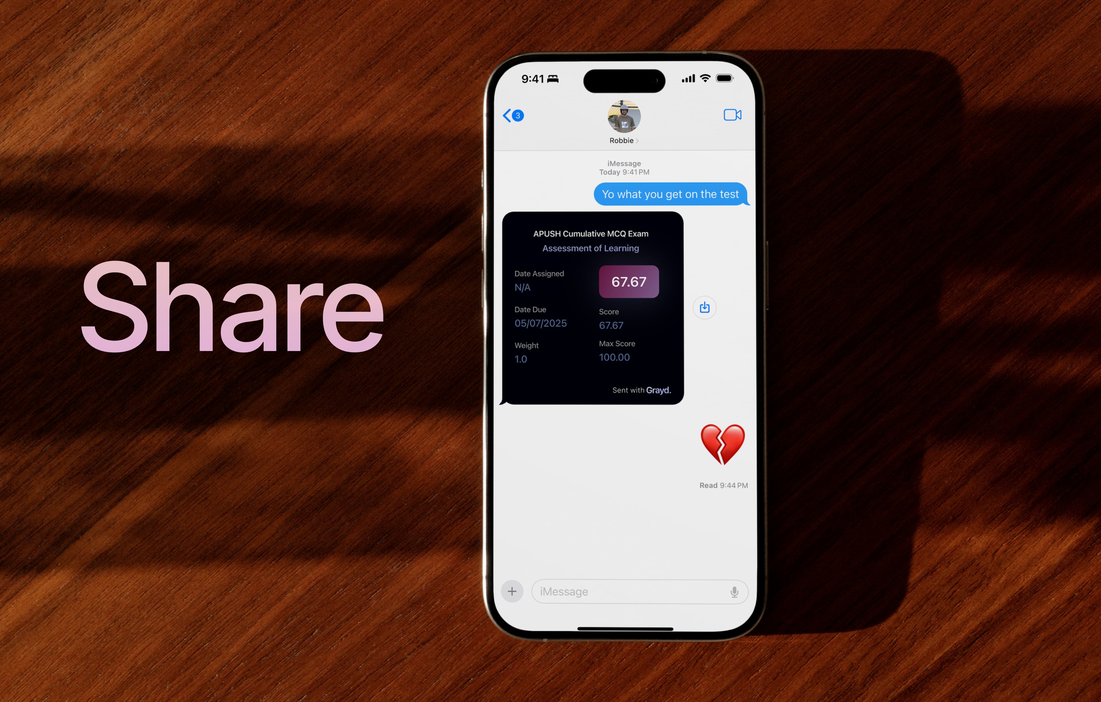 App mockup